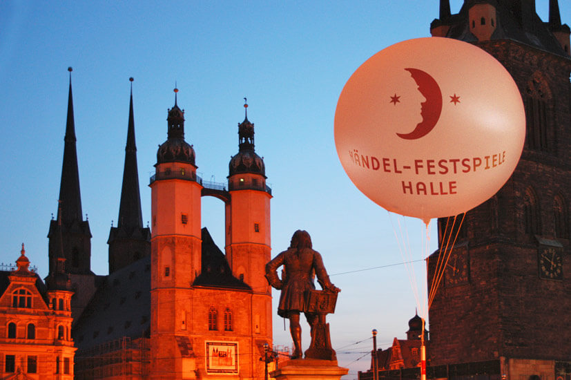 Marktplatz Halle, Händel-Festspiele Halle