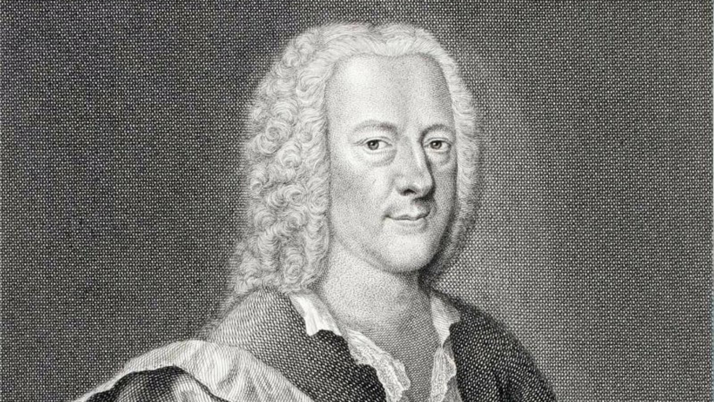 Georg Philipp Telemann porträtiert von Georg Lichtensteger (um 1745)