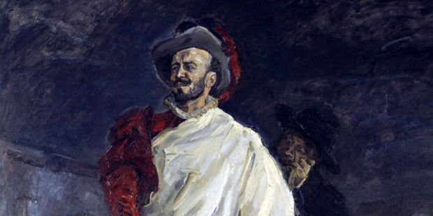 Der Sänger Francisco d'Andrade als Don Giovanni. Ölgemälde von Max Slevogt, 1912