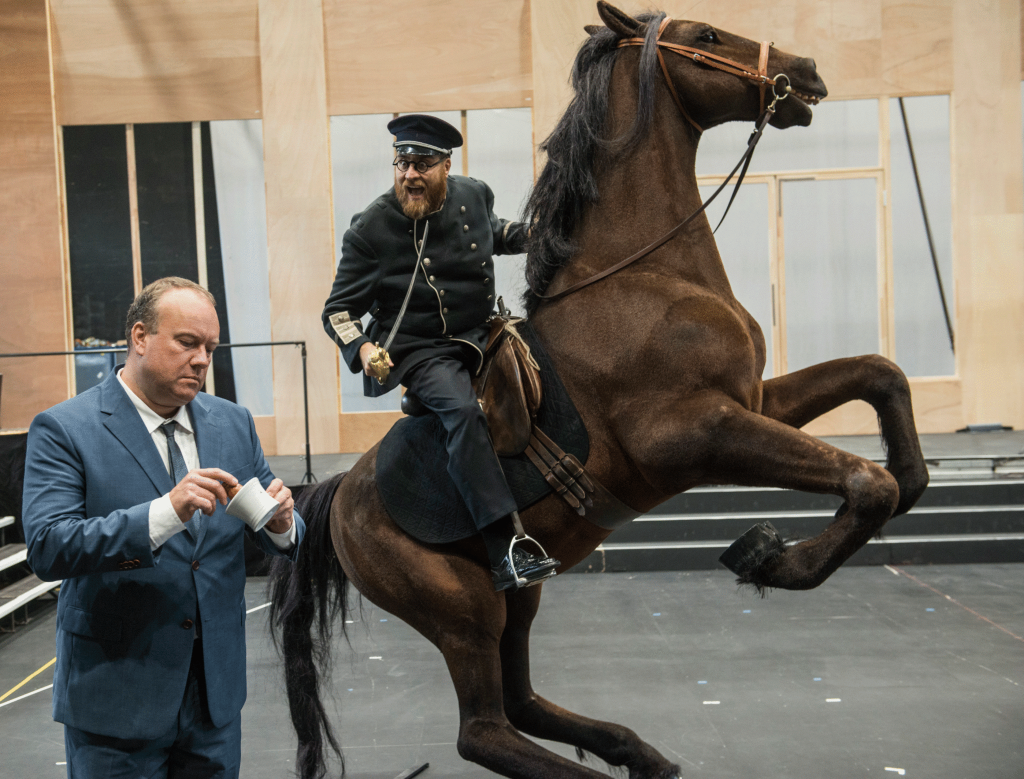 Johan Reuter als Wozzeck an der Deutschen Oper Berlin