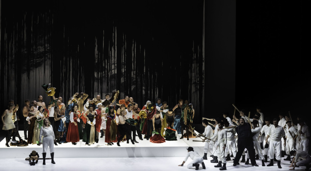 Szene aus „Guillaume Tell“ an der Opéra de Lyon