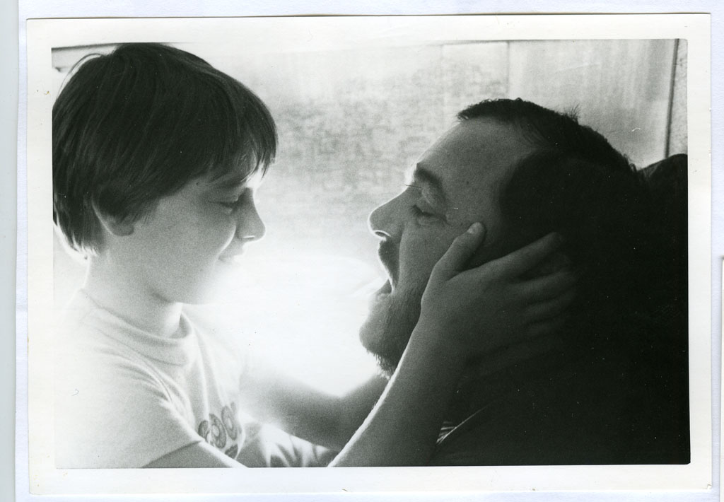Luciano Pavarotti mit seiner Tochter
