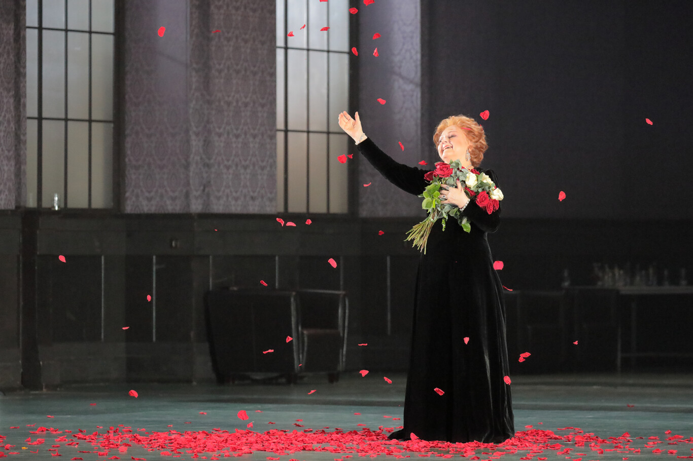 Edita Gruberová bei ihrem Abschiedskonzert an der Bayerischen Staatsoper