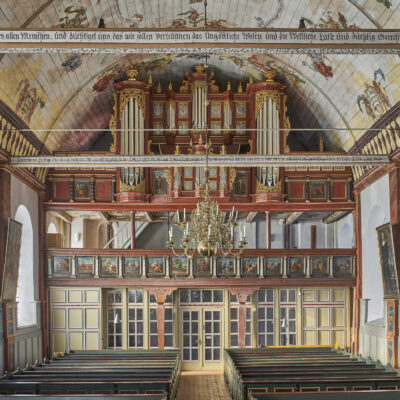 Die Schnitger-Orgel  der St. Pankratius-Kirche in Neuenfelde