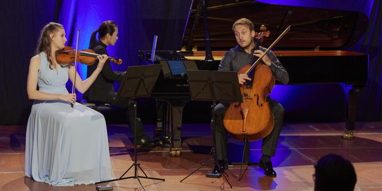 Das Trio Marvin beim Eröffnungskonzert des Davos Festival 2021