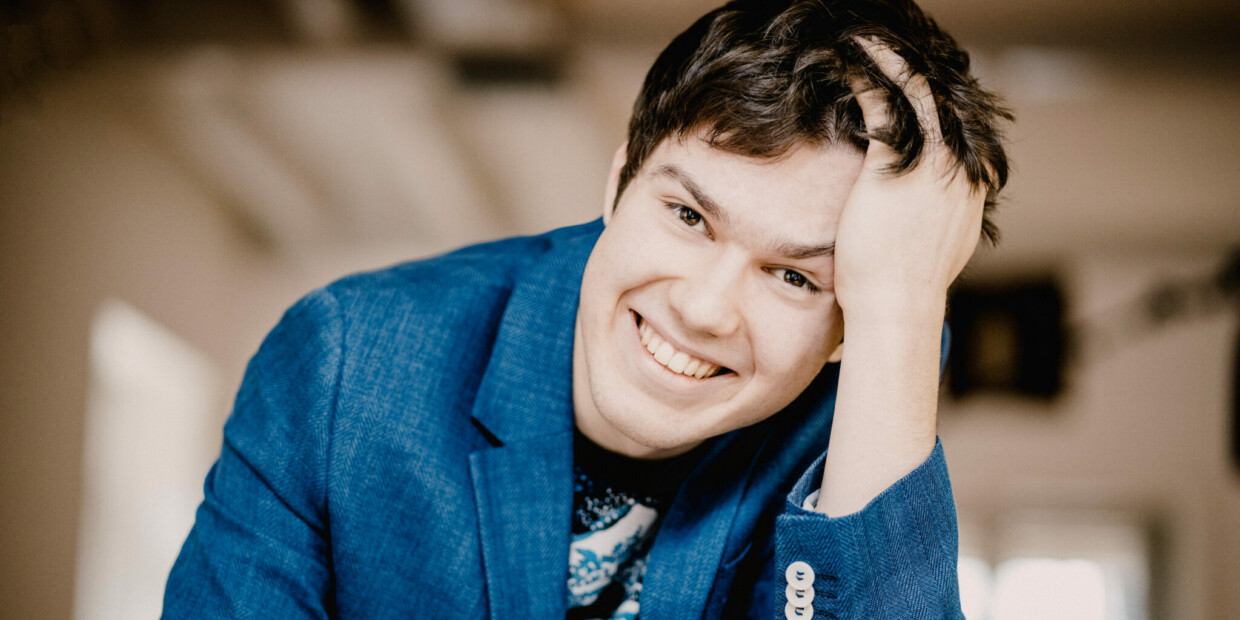 In einer Musikerfamilie dreisprachig aufgewachsen: Der zwanzigjährige Pianist Robert Neumann gilt als Ausnahmetalent