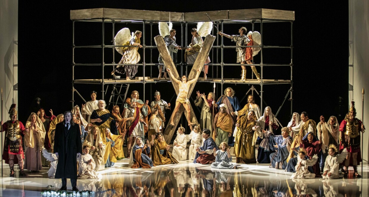 Szenenbild aus „Tosca“ an der Opéra National de Lorraine