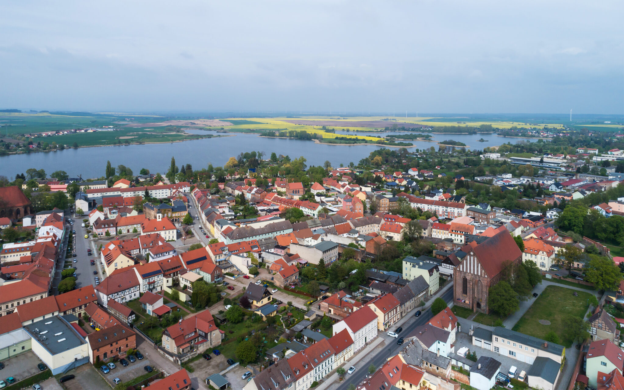 Luftbild von Angermünde