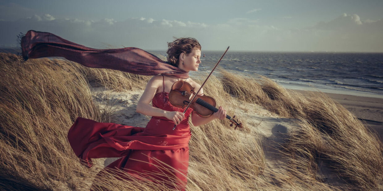 Viktoria Elisabeth Kaunzner spielt Medtners Violinsonaten auf der Ex-Midori Guarneri del Gesù-Violine