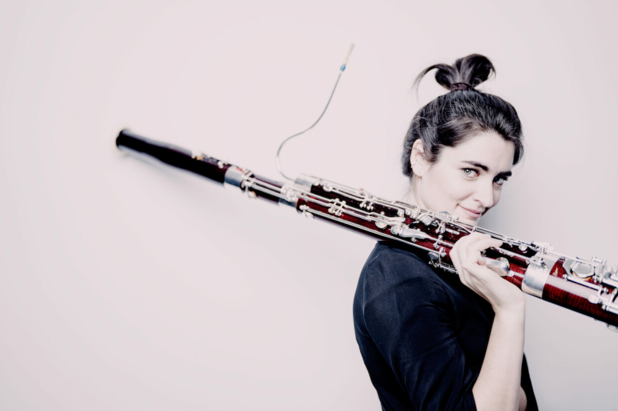 Auf ihrem neuen Album tritt Fagottistin Sophie Dervaux auch als Dirigentin in Erscheinung