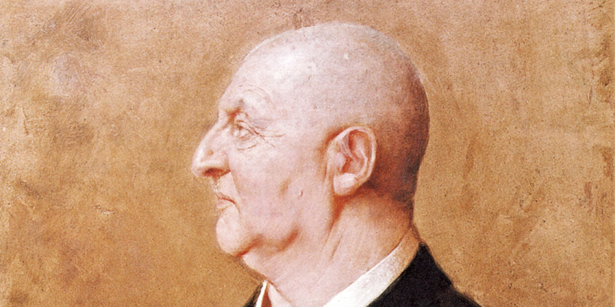 Anton Bruckner, Gemälde von Hermann von Kaulbach, 1895