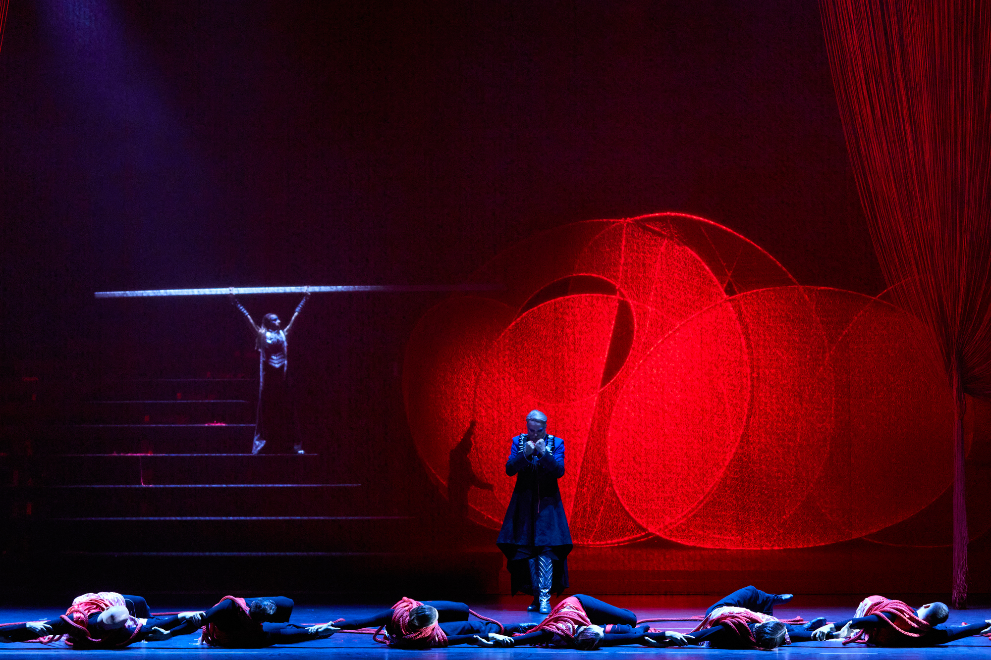 Szenenbild aus Mozarts „Idomeneo“ am Grand Théâtre de Genève