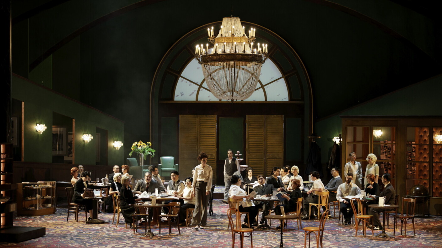 Das Kaffeehaus als Treffpunkt und Ort der Partnervermittlung: