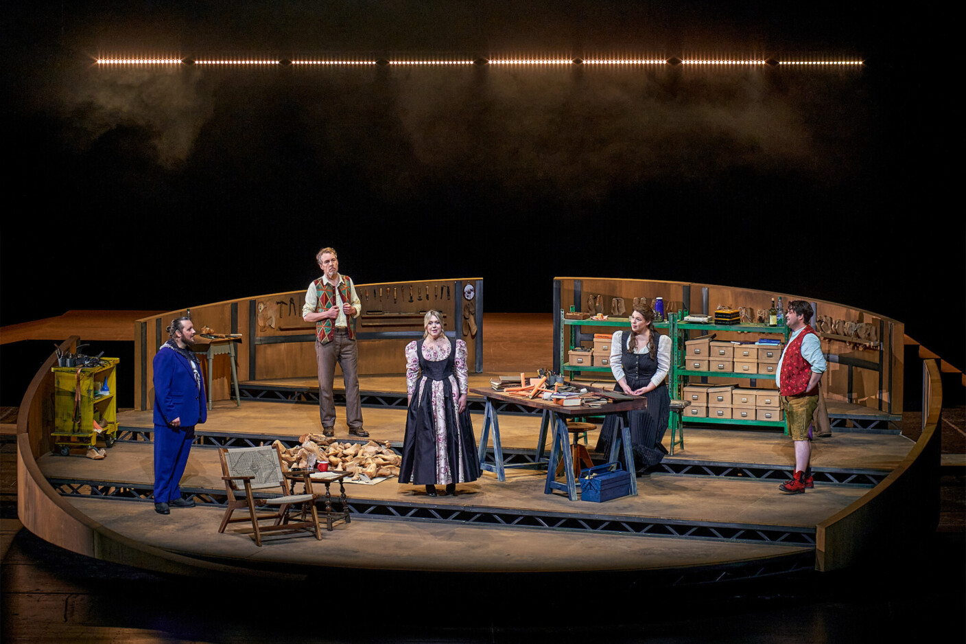 Szenenbild aus „Die Meistersinger von Nürnberg“