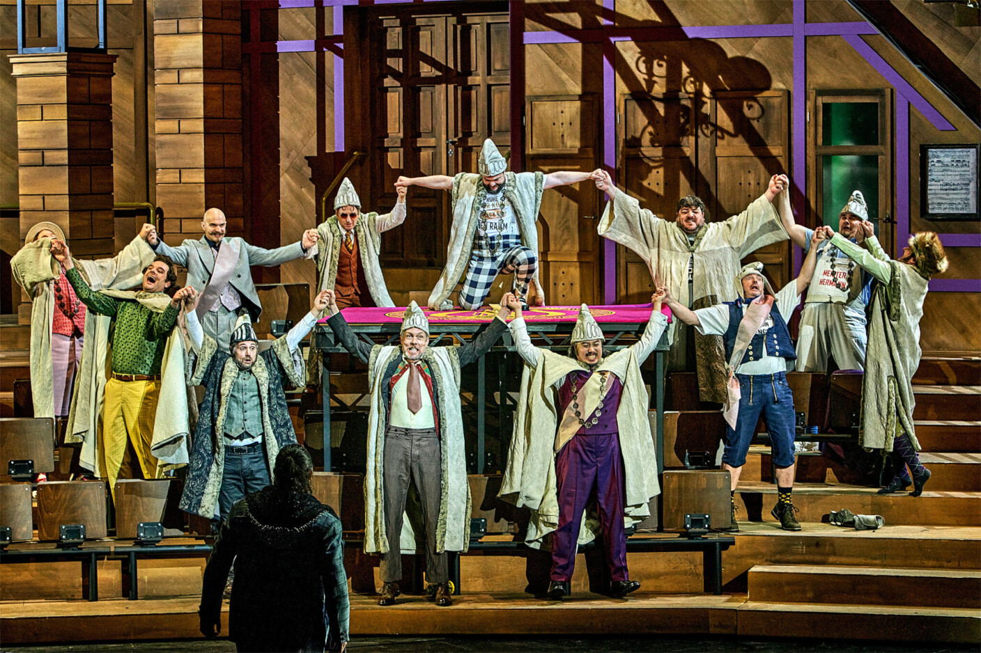 Szenenbild aus „Die Meistersinger von Nürnberg“