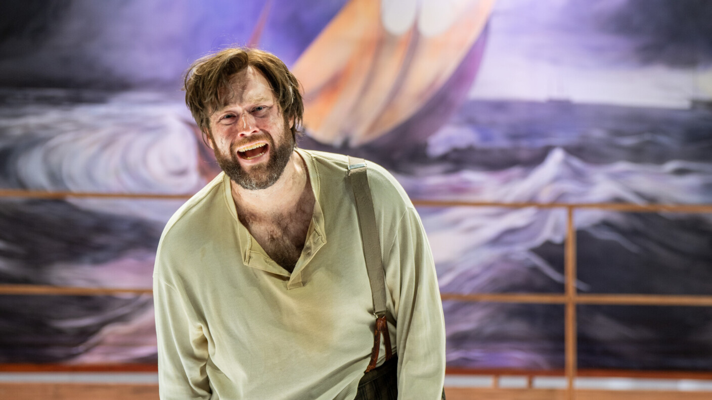 An sich selbst und seine Gewaltausbrüchen verzweifelnd: Brett Sprague als Peter Grimes am Theater Luzern