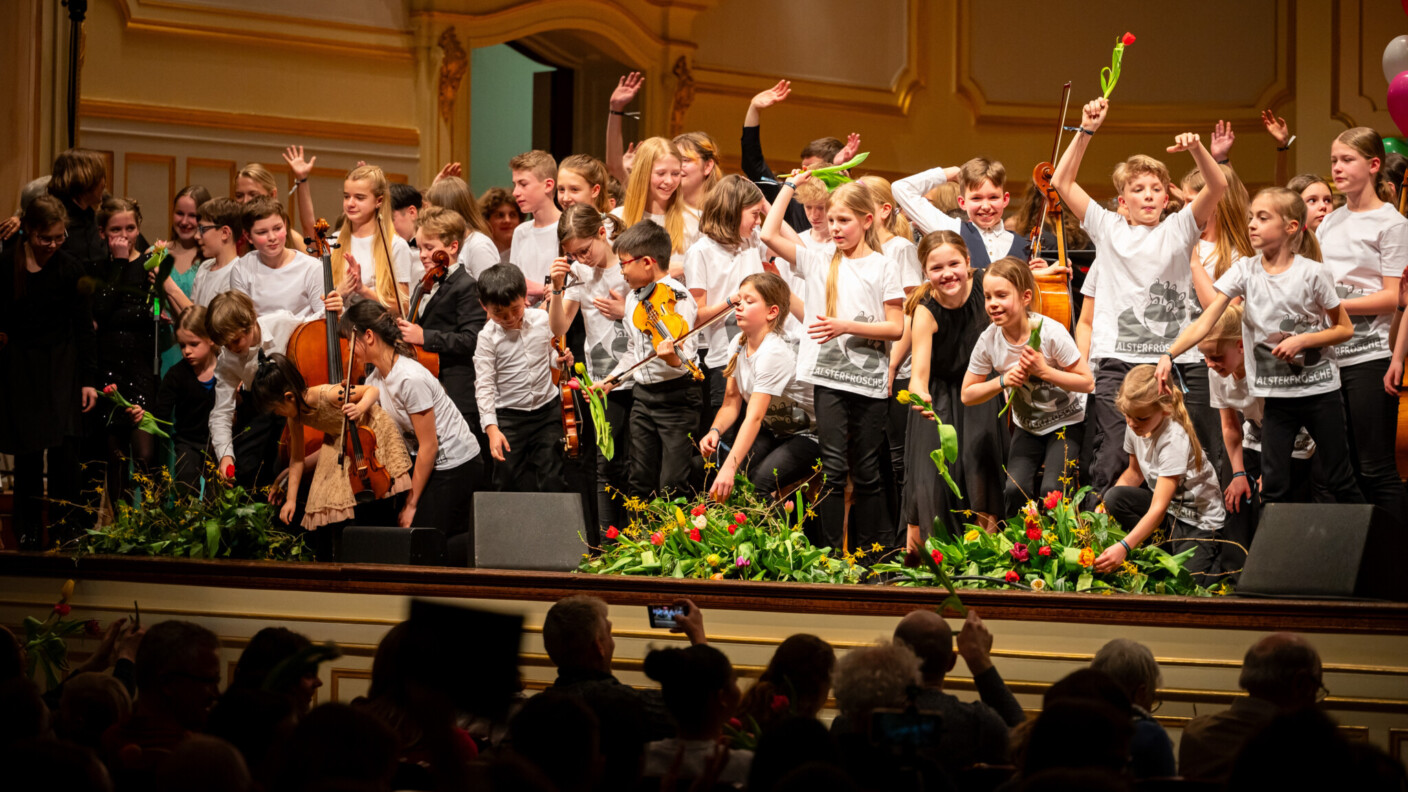 Beim „Konzert der Kinder“ steht das Erproben vielfältiger Kunstformen für die jungen Generationen im Mittelpunkt
